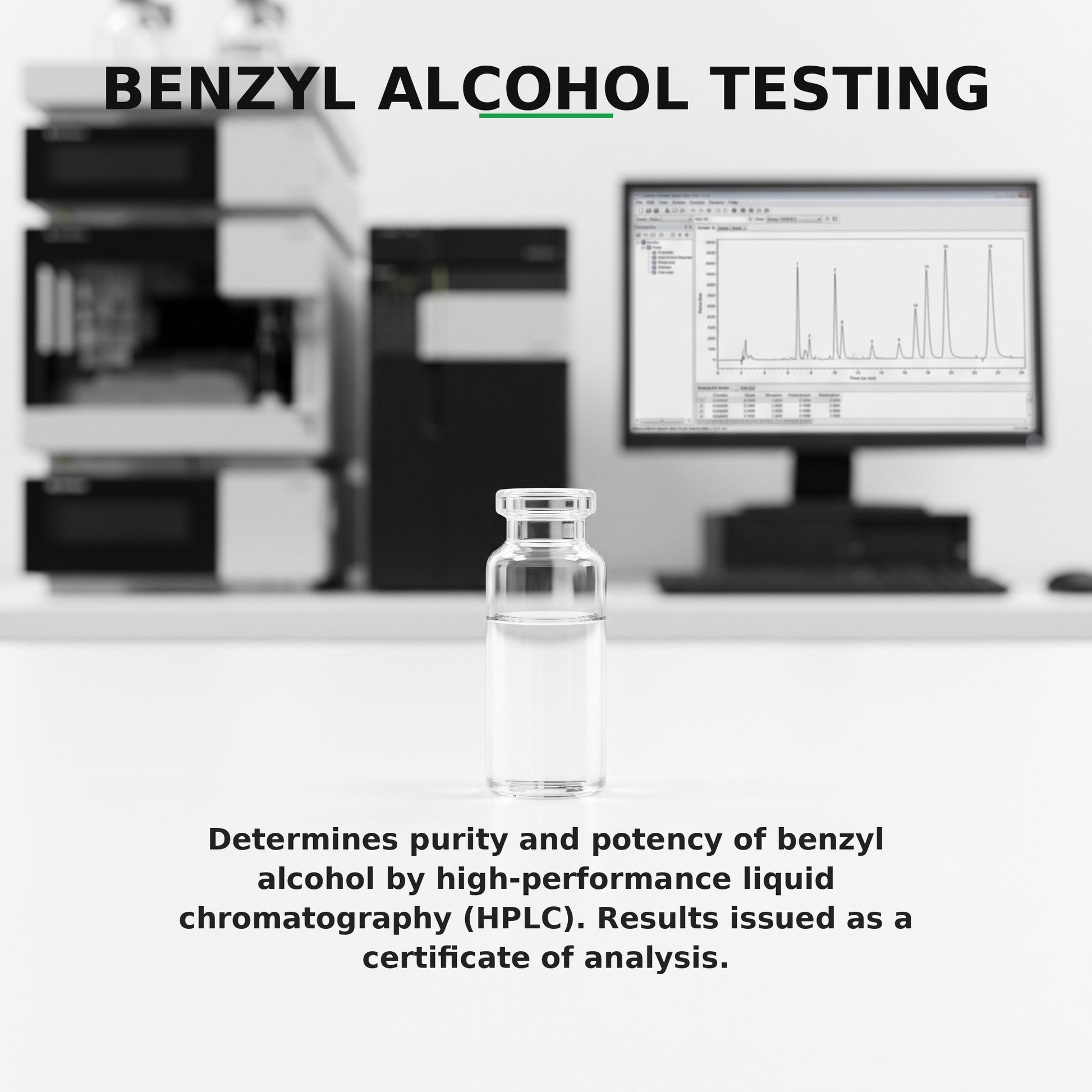 Benzyl Alcohol Testing