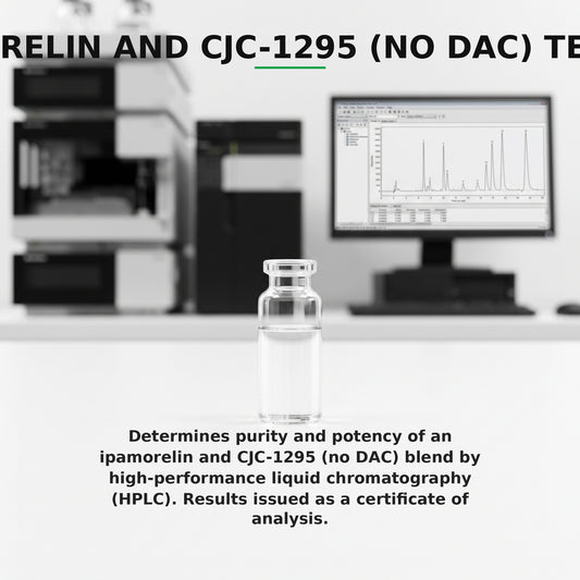 Ipamorelin and CJC-1295 (no DAC) Testing
